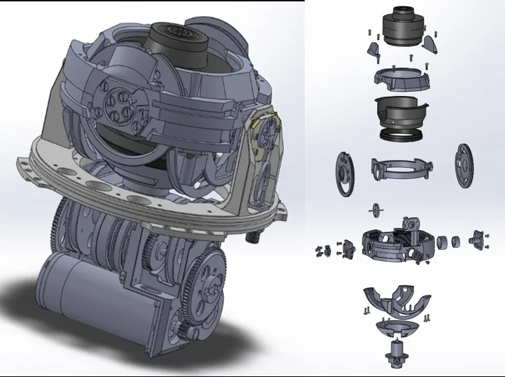 Reverse Engineering of a Seeker Head Gimbal System