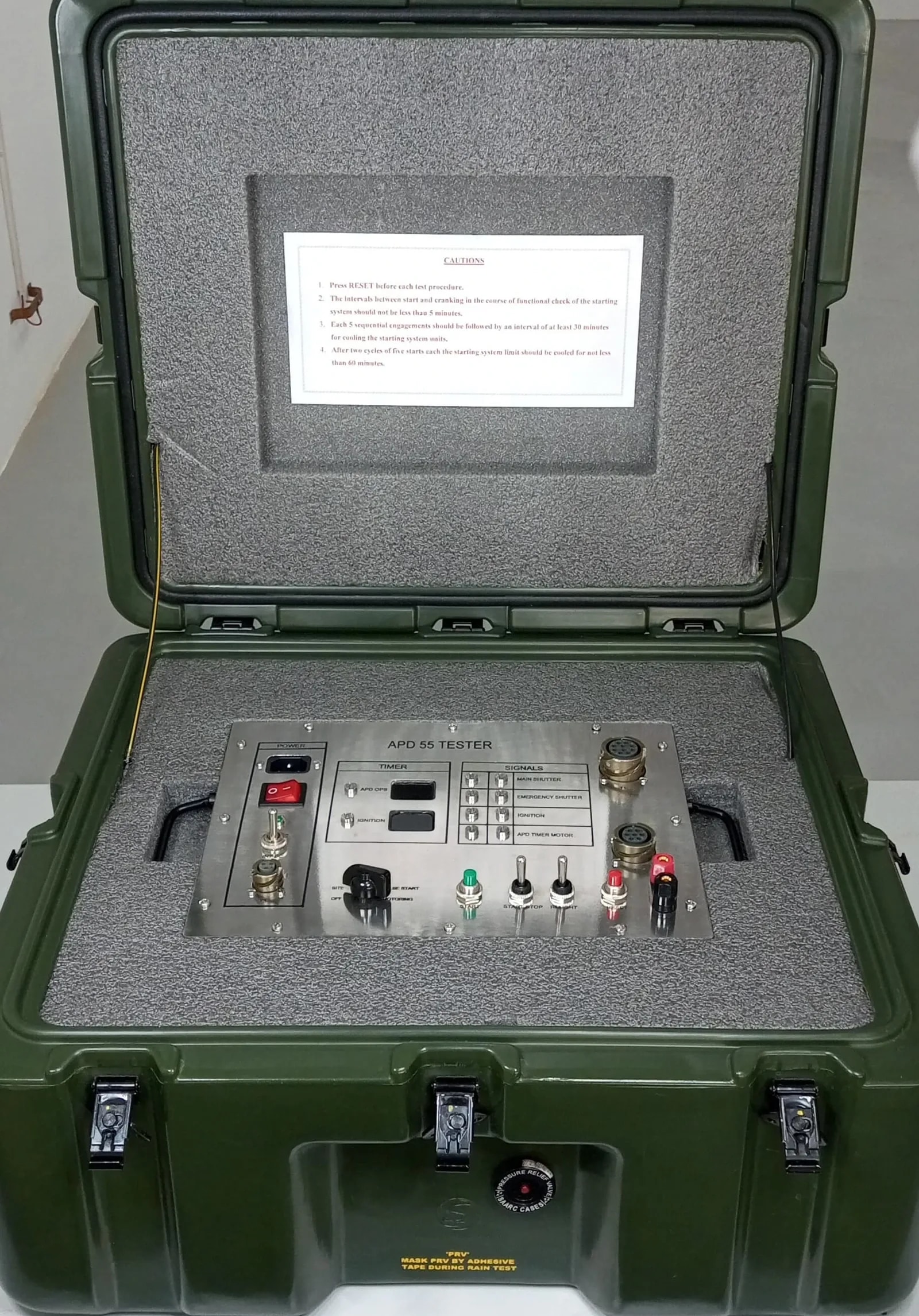 Tester for the Aircraft Fatigue Meter — figure 2