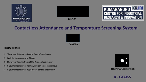 Contactless Attendance and Temperature Screening System